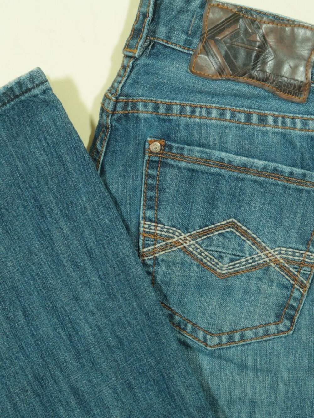 Rock And Roll Double Barrel Boot Cut Jeans Mens 32 Western
